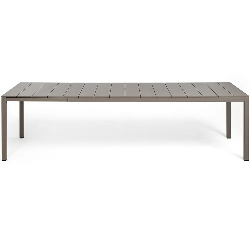 Nardi, Rio Alu Esstisch 210/280x100 cm Tortora