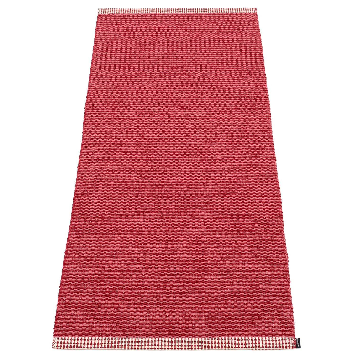 Pappelina, Mono Teppich 60x150 cm blush / dark red
