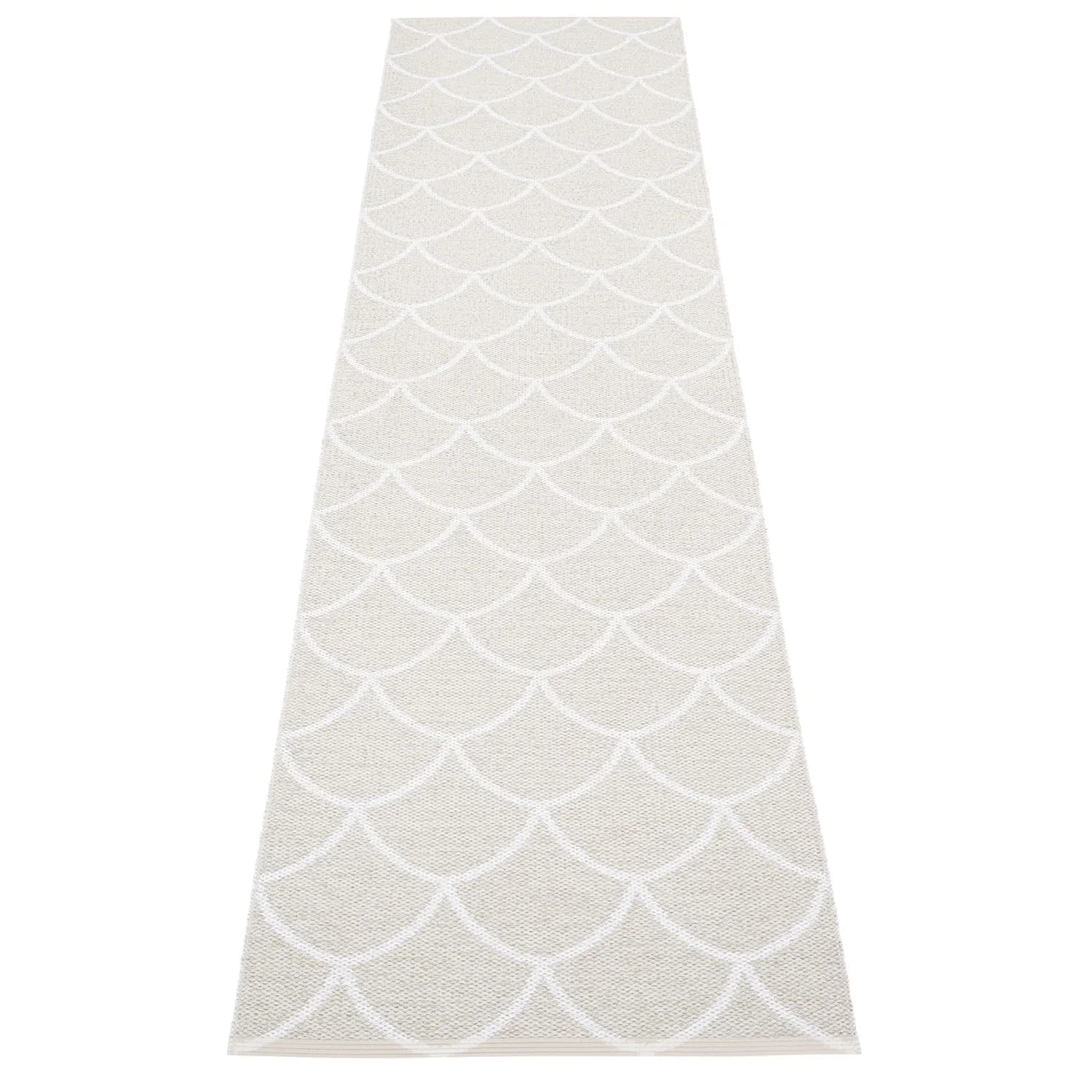 Pappelina, Kotte Teppich 70x300 cm fossil grey / white