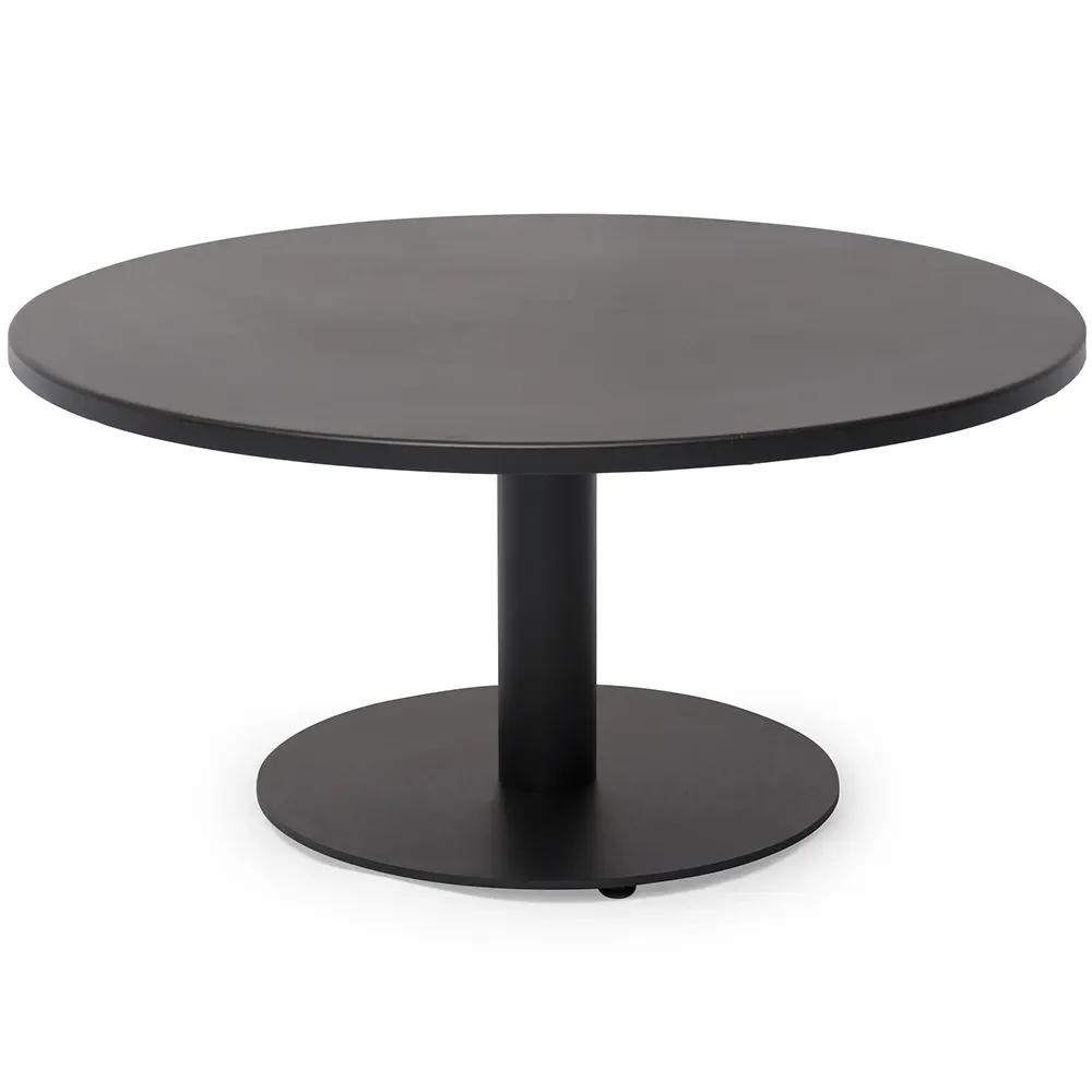Hillerstorp, Näsby Couchtisch Ø80 cm Schwarz