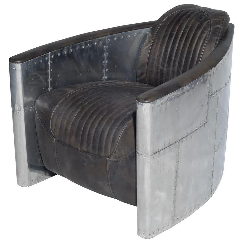 Tomcat Aviator Armchair Black