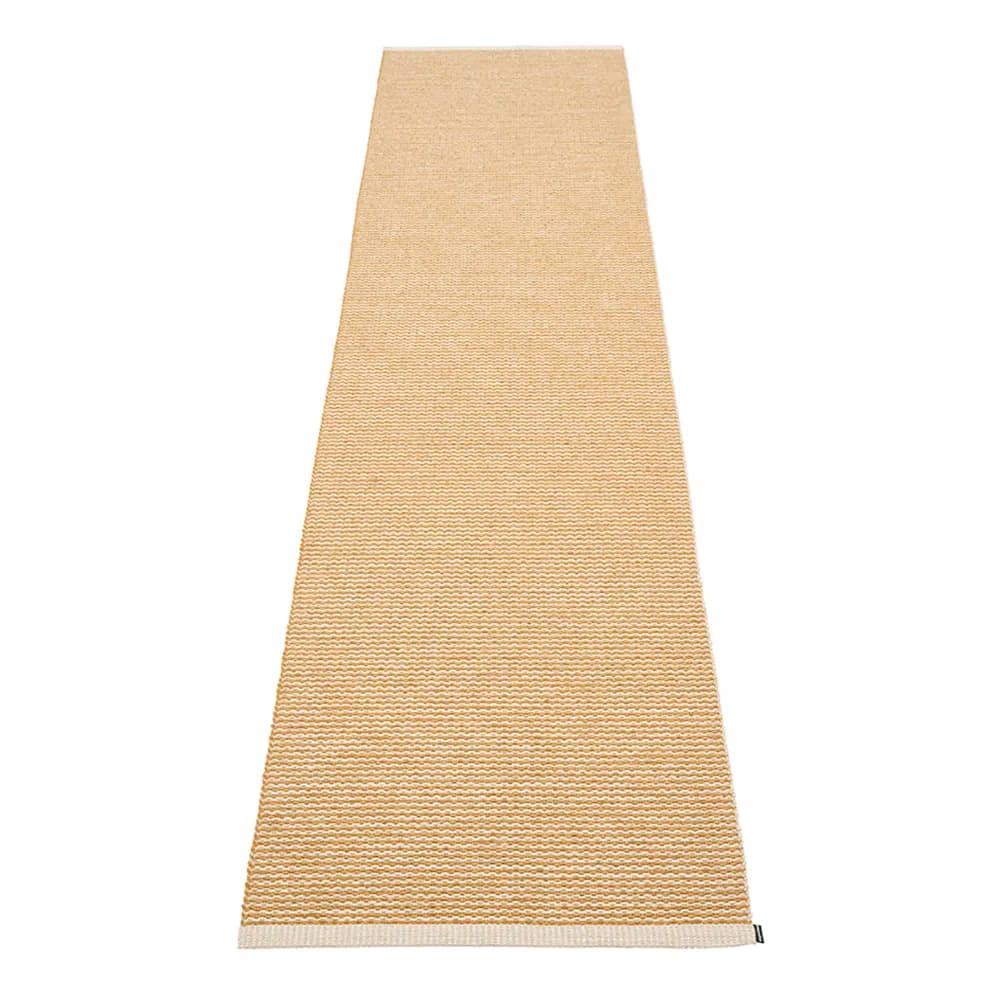Pappelina, Mono Ochre / Cream Teppich 70 x 300 cm