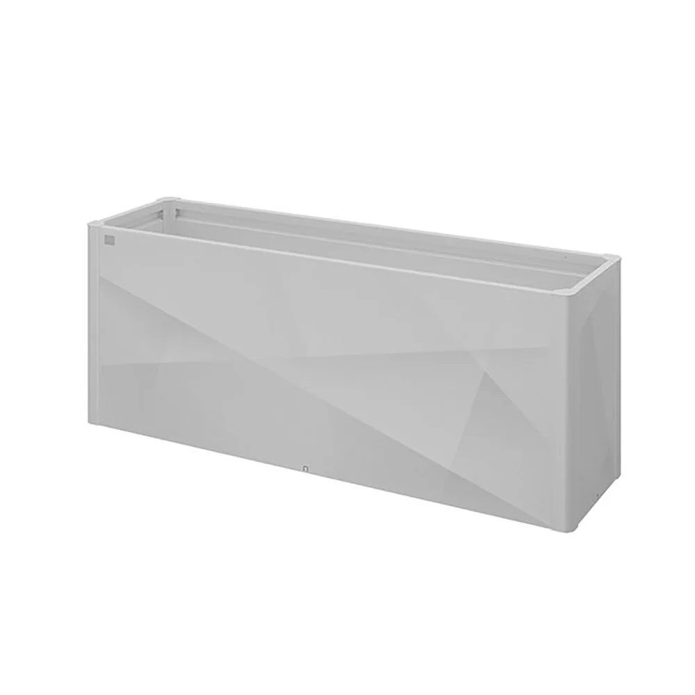 Biohort, Belvedere Anzuchtbeet MAXI 2x0,5 m X-Design metallic silber