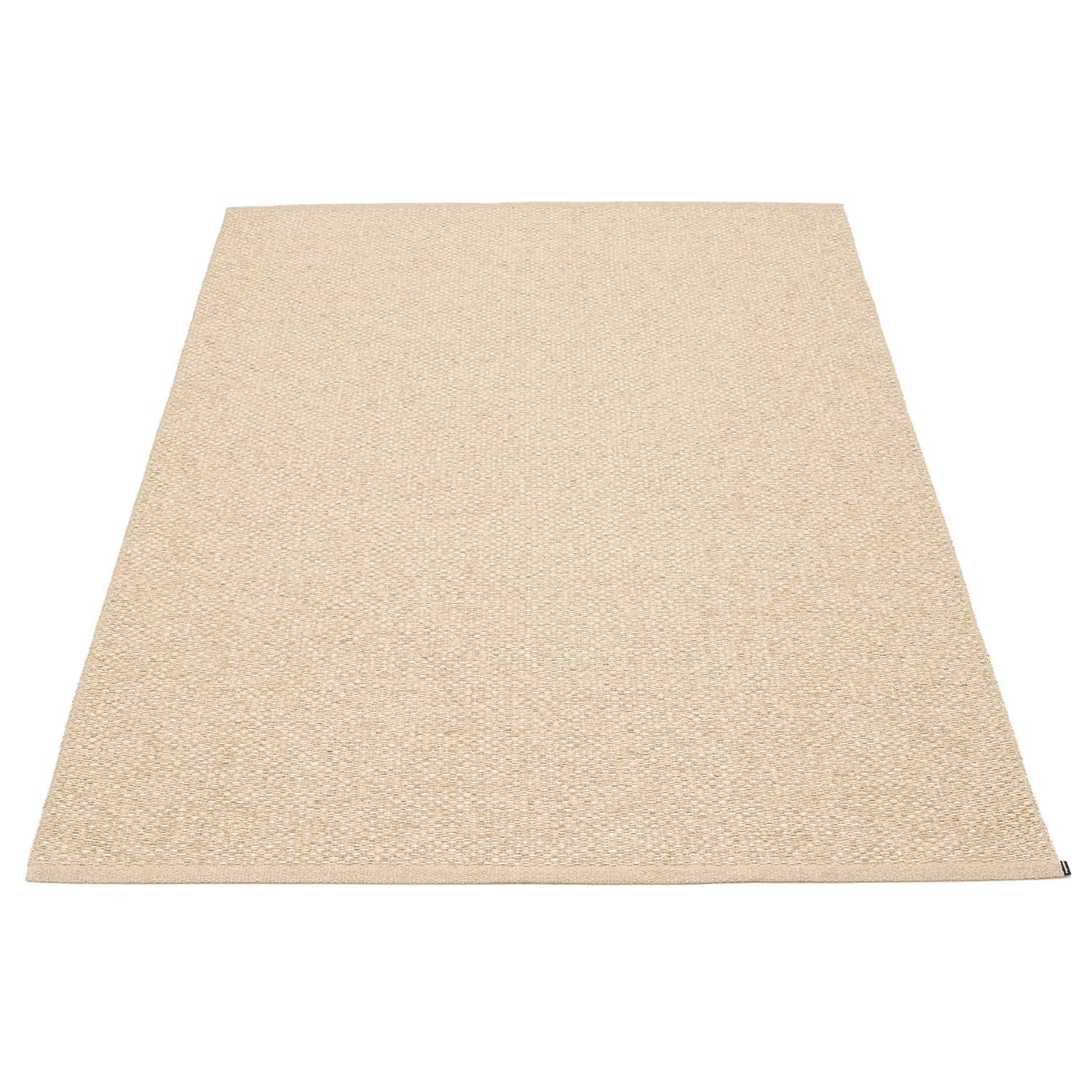 Pappelina, Svea Teppich 140x220 cm beige / champagne metallic