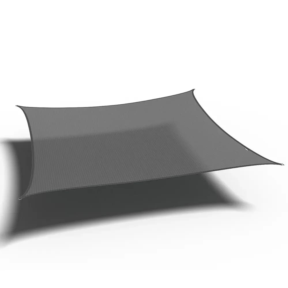 Platinum Sun & Shade, Coolfit Sonnensegel quadratisch 500x500cm grey