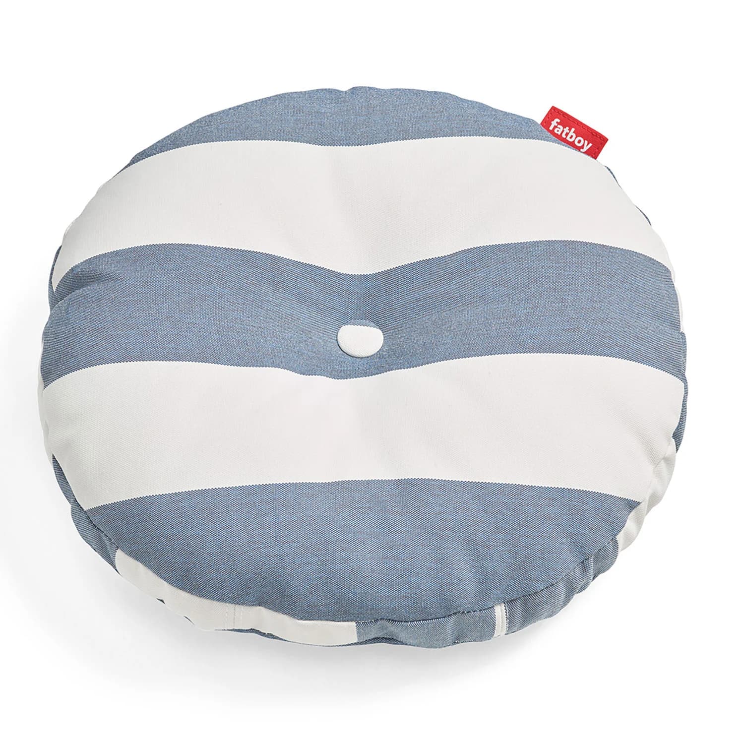 Fatboy, Circle Sitzkissen stripe Ocean blue