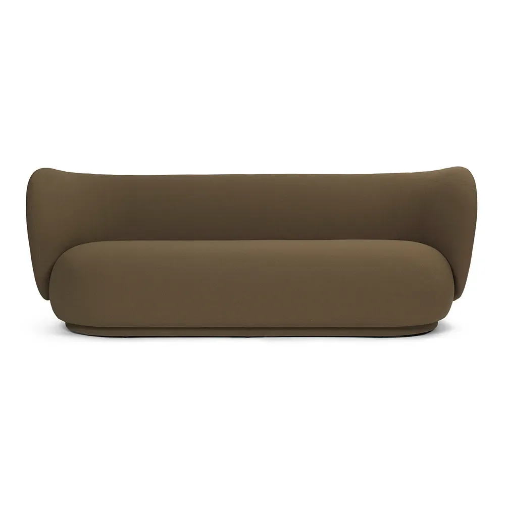 Ferm Living, Rico 3-sitzer sofa Grain - Caramel