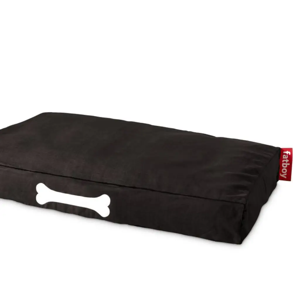 Fatboy, doggielounge L canvas Hundebett recycled black licorice
