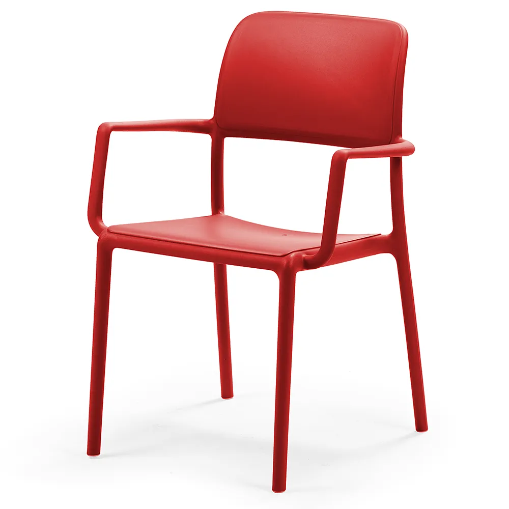 Nardi, Riva Armlehnstuhl Rot