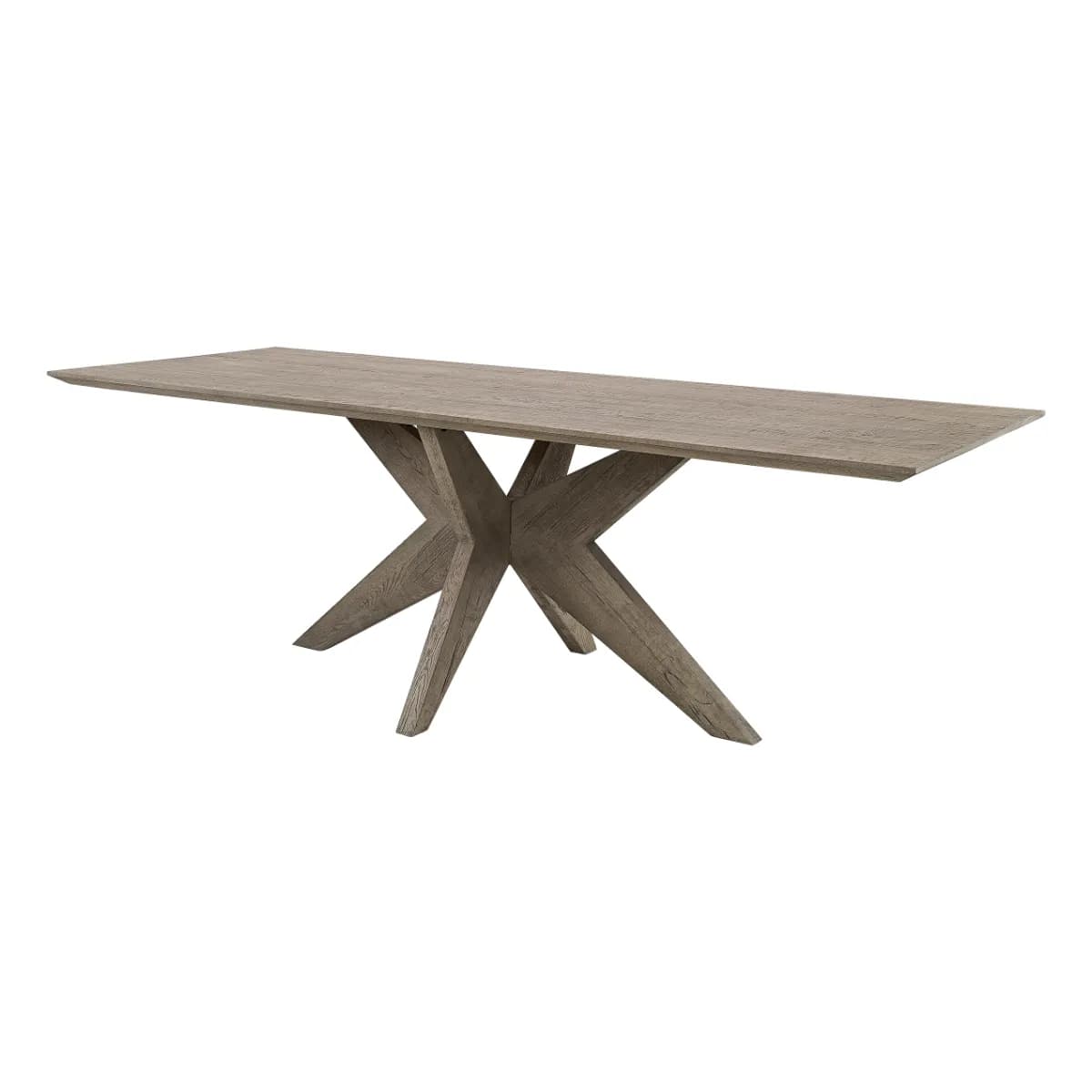 Lake Slim Dining Table Pebbles Grey