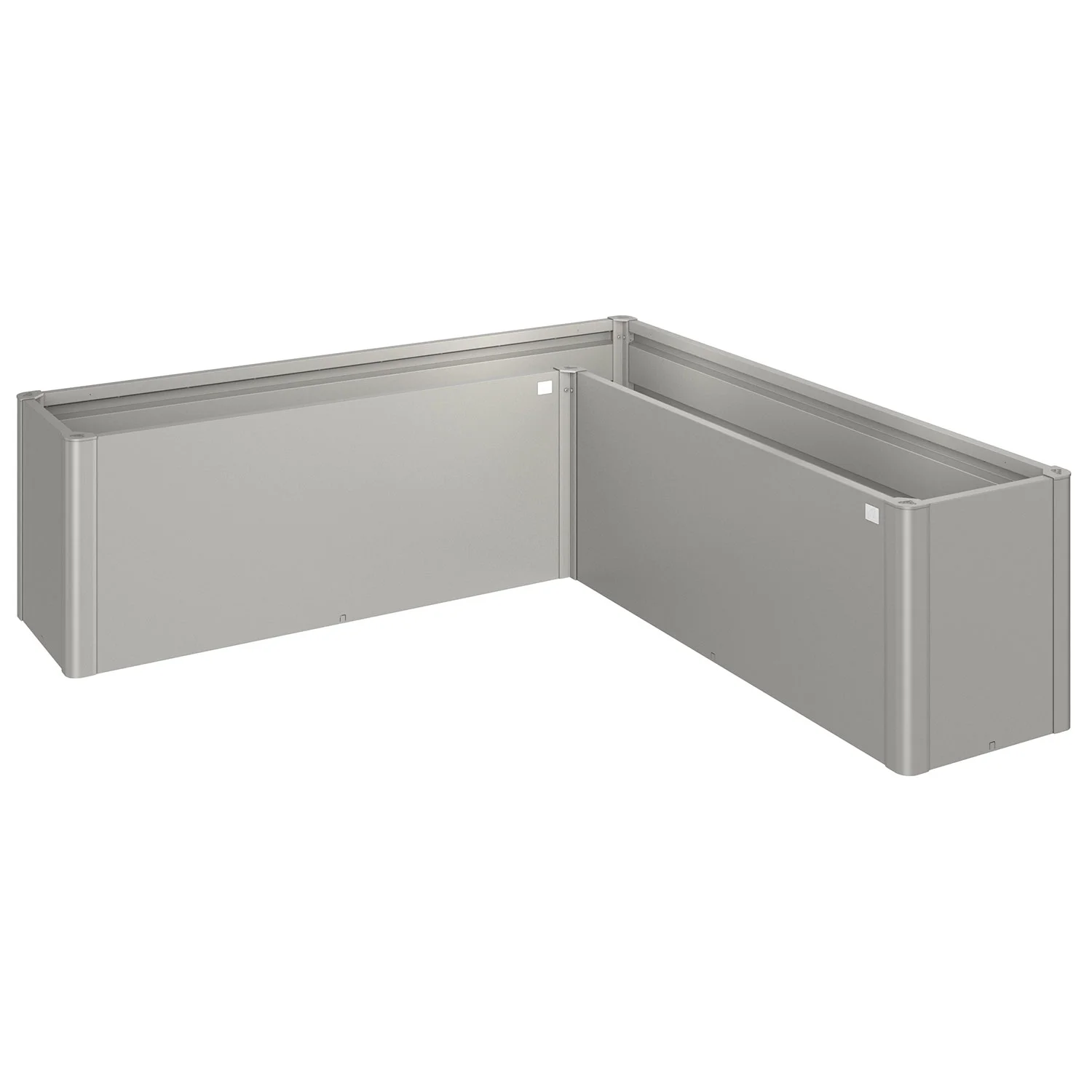 Biohort, Belvedere Pflanzbeet midi Größe l200 metallic quartz-grau Biohort