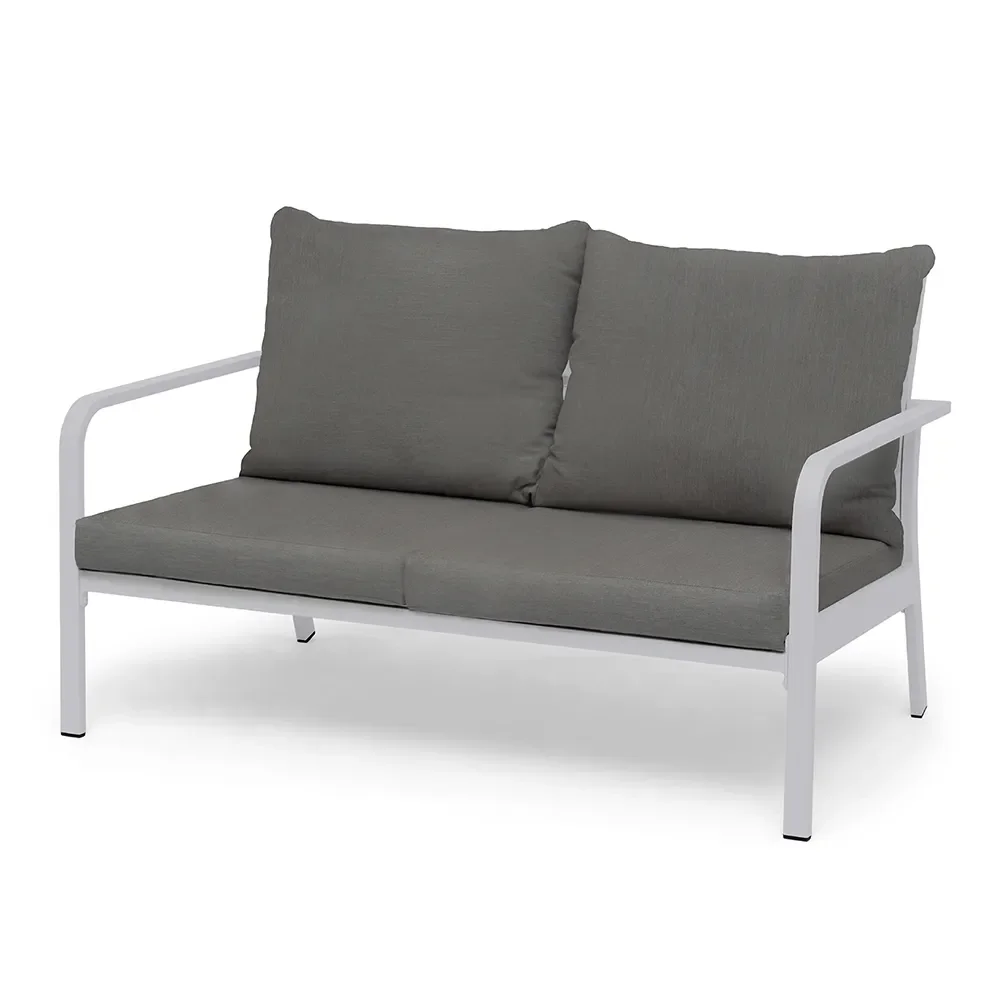 Hillerstorp, Hånger 2-Sitzer Sofa Weiß/Grau