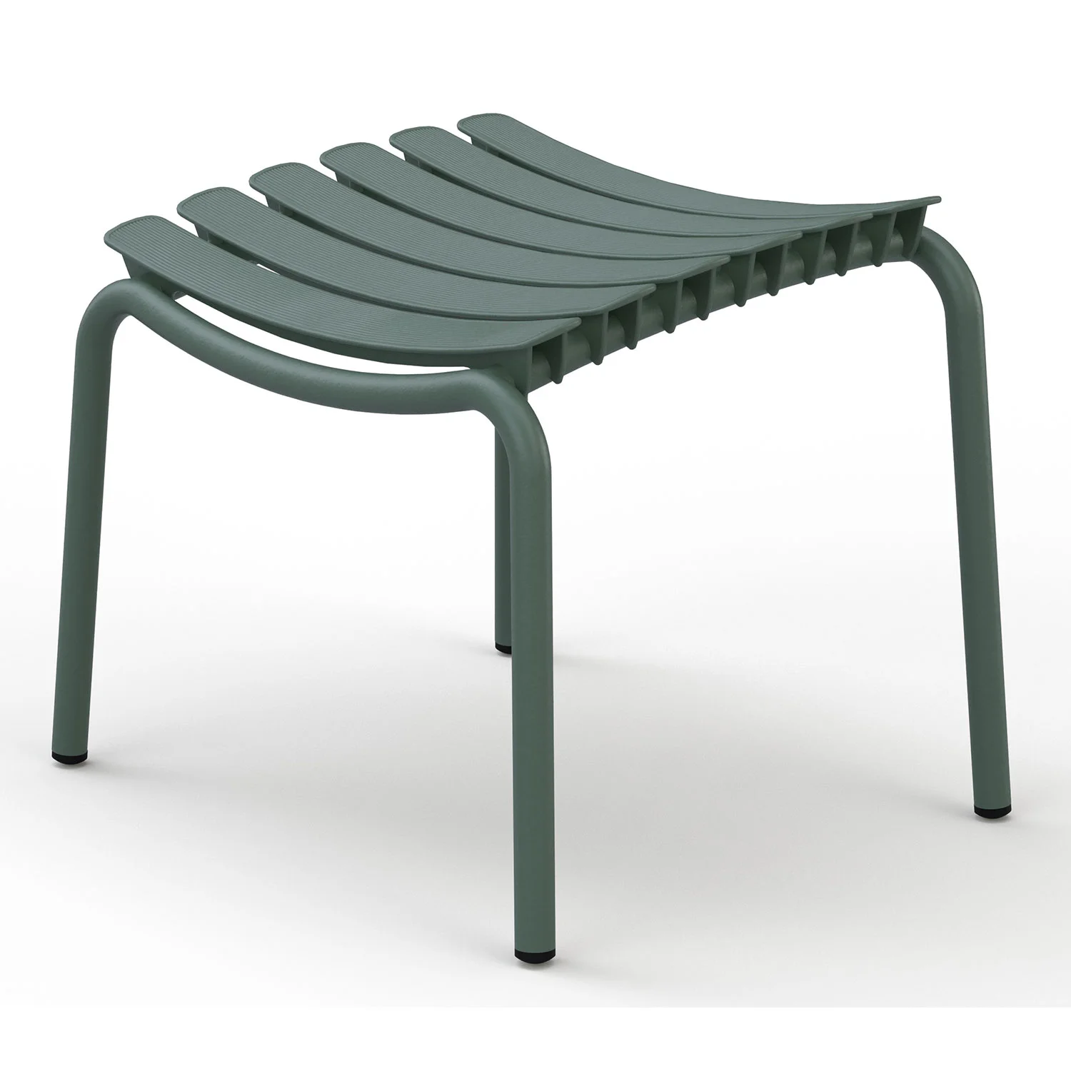 Houe, Reclips Fußhocker olivgrün Aluminium