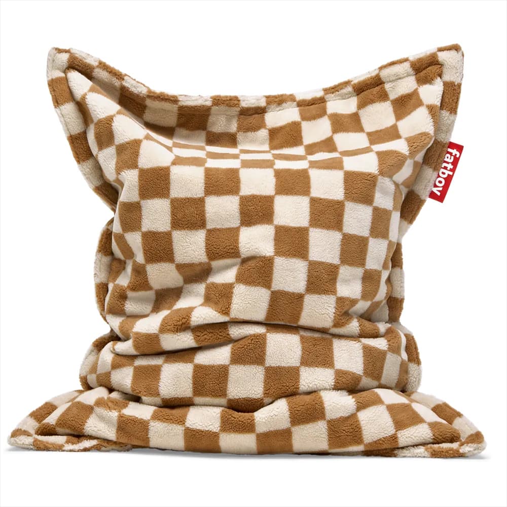 Fatboy, Original Slim Teddy Sitzsack Chess Almond Creme