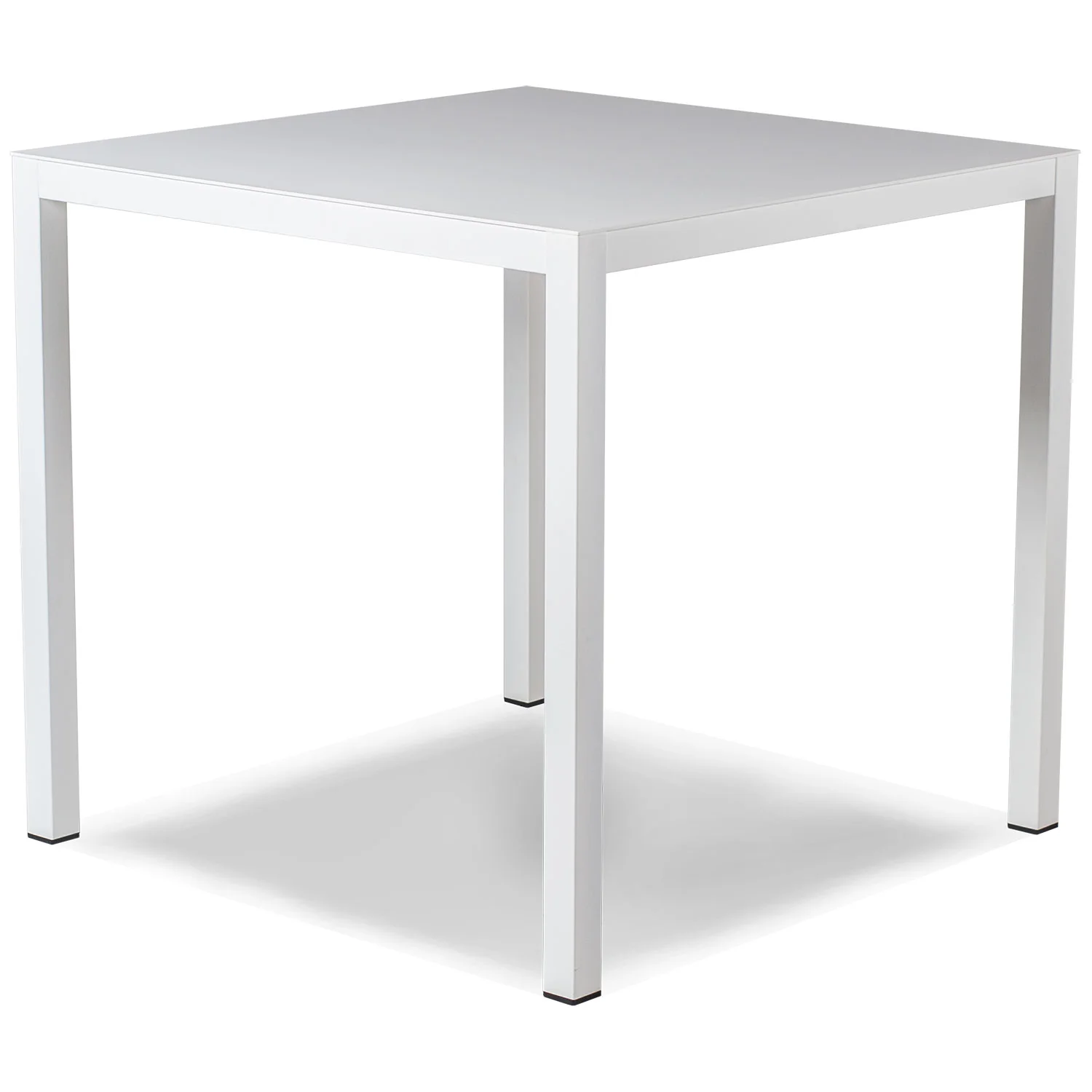 Fiam, Aria Esstisch 70x70 cm weiß Aluminium