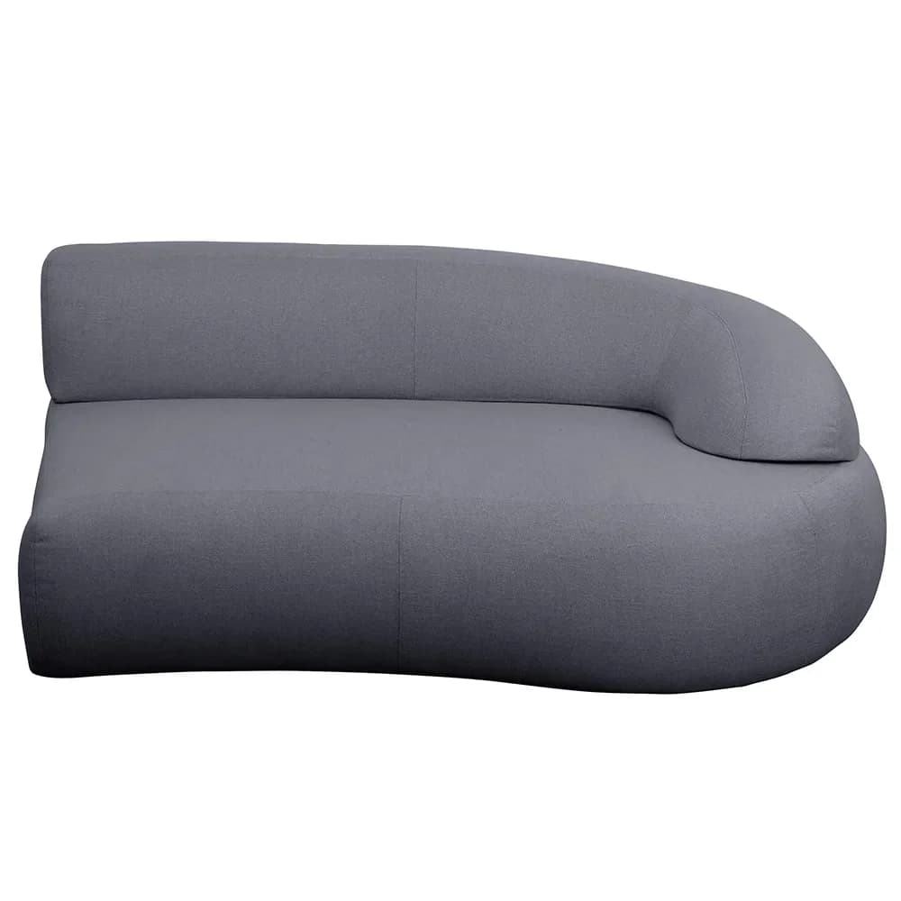 Cane-line, Mellow Sofamodul links mit langem Rücken Grey