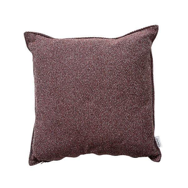 Cane-line, Woven Ornamental Kissen 50X50 cm Dunkel Bordeaux