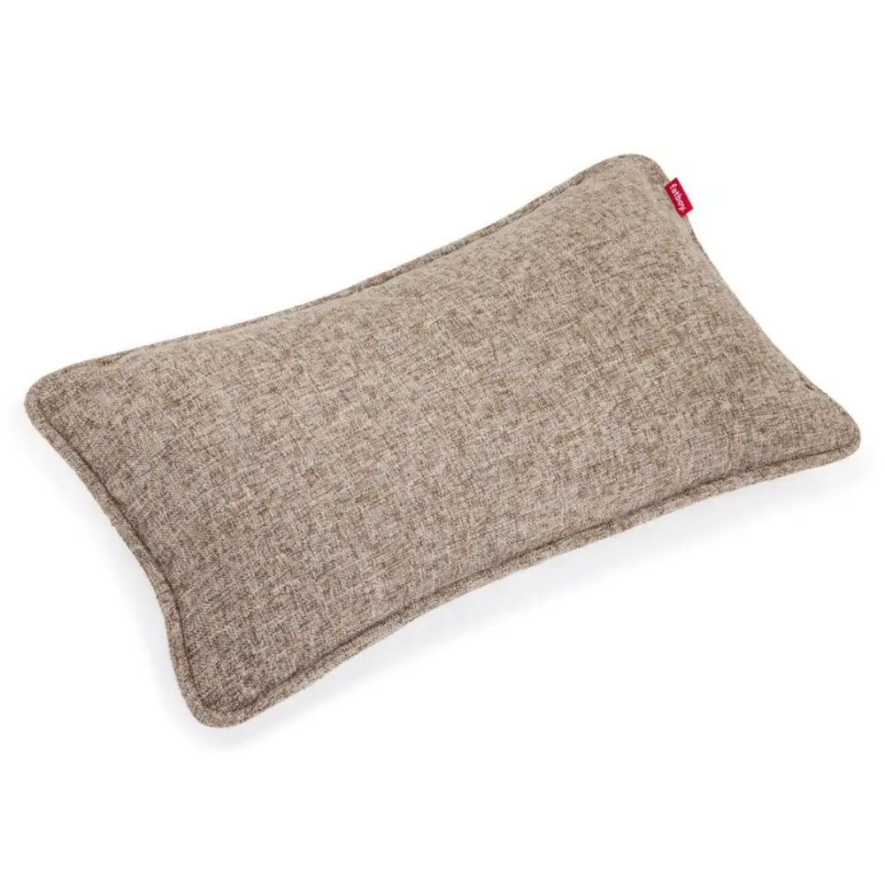 Fatboy, recycled puff kissen boucle brown