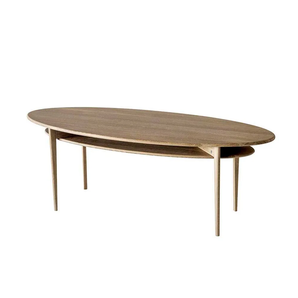 Oscarssons Möbel, Celia Couchtisch 140 cm Eiche geräuchert