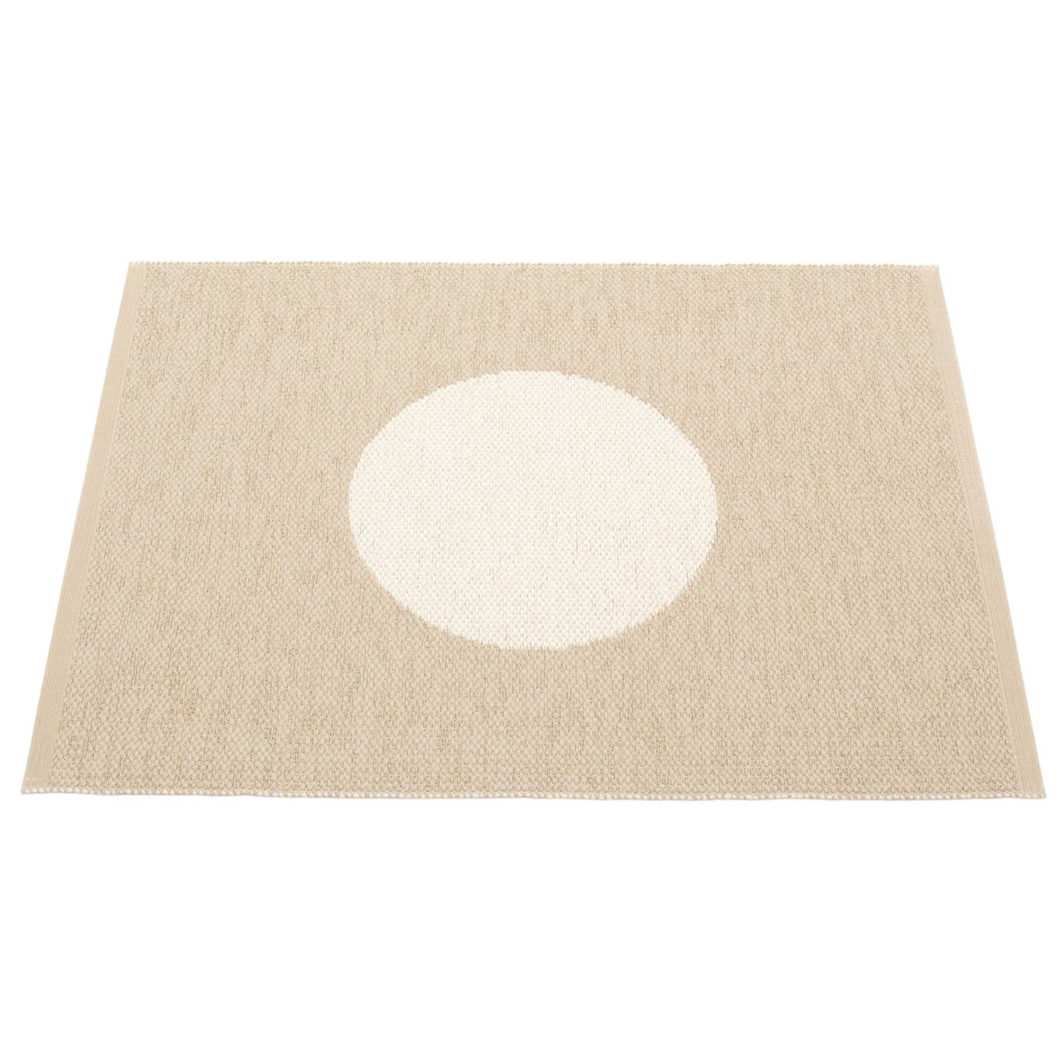 Pappelina, Vera Teppich 70x90 cm small one beige / vanilla