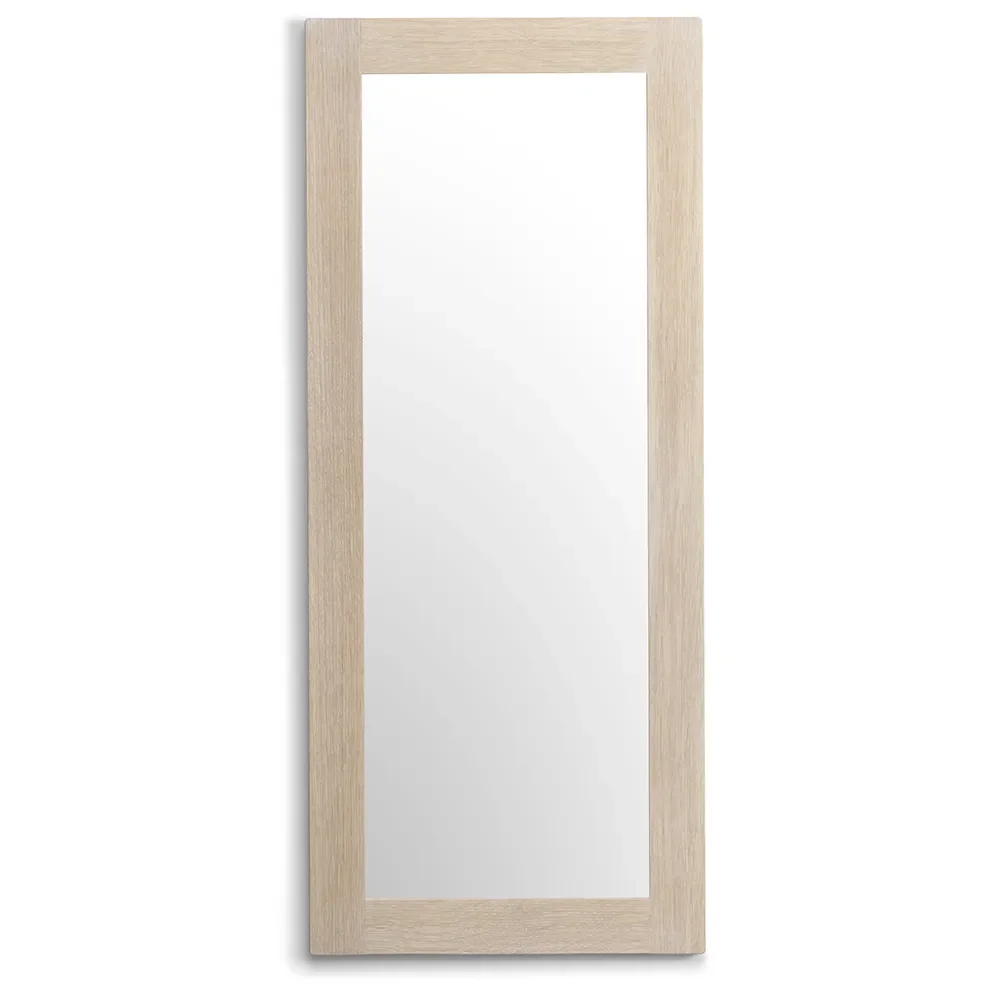 Oscarssons Möbel, Nova Mirror 90x38 cm Eiche weiß geölt