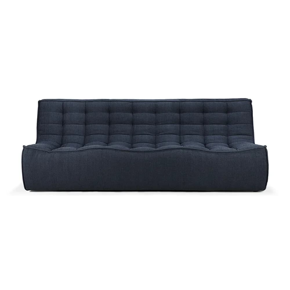 Ethnicraft N701 Sofa 3-Sitz Graphite Eco