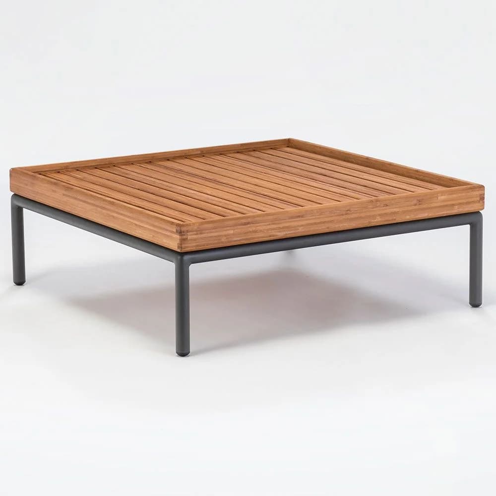 Houe, Level Couchtisch 81x81 cm Grau Aluminium