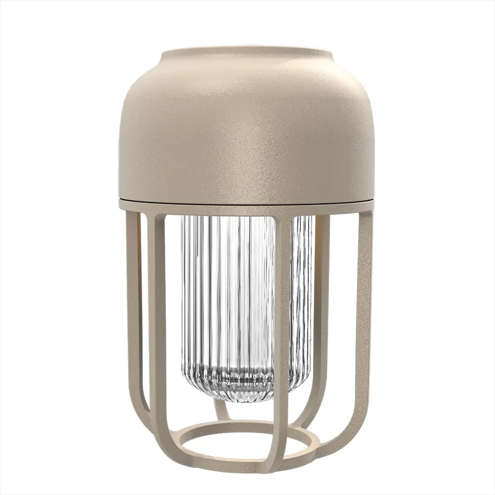 Houe, Tragbare Solarzellenlampe LIGHT No.1 Beige