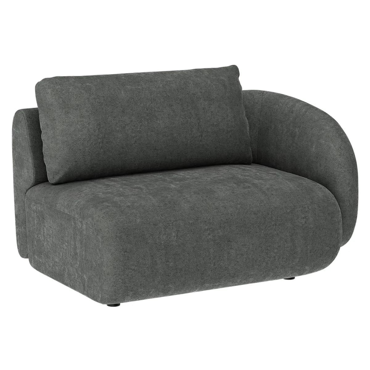 Artwood, Dixon 1,5-Sitzer Sektion rechts Moment grey