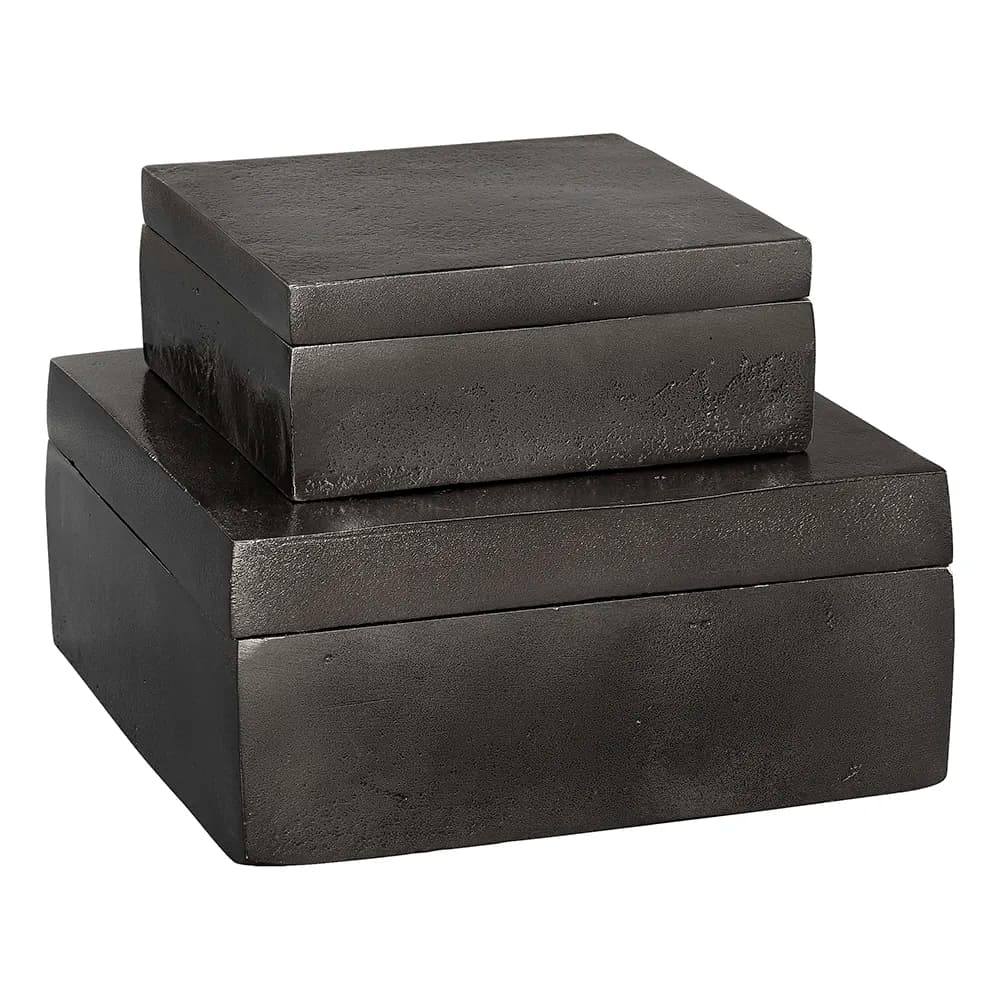 Artwood, Benito 2er-Set Boxen Metall
