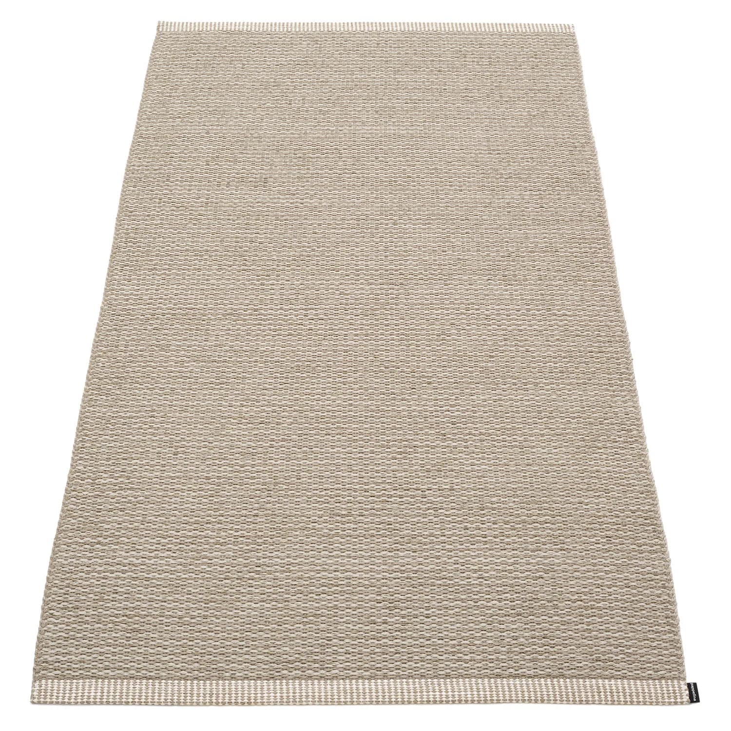 Pappelina, Mono Teppich 85x160 cm dark linen / linen