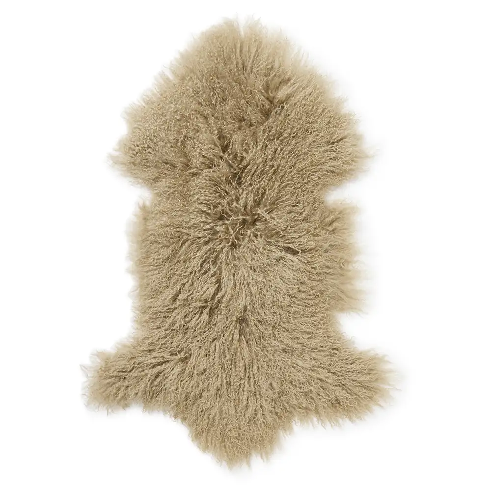 Skinnwille, Shansi Schafsfell 55x95 cm Hellbeige