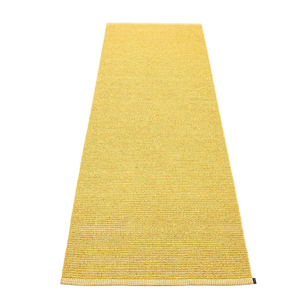 Pappelina, Mono teppich Pale Yellow/ Mustard 85 x 260 cm