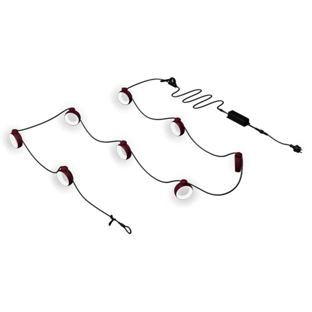 Fermob, Hoopik Black Cherry Lichterkette