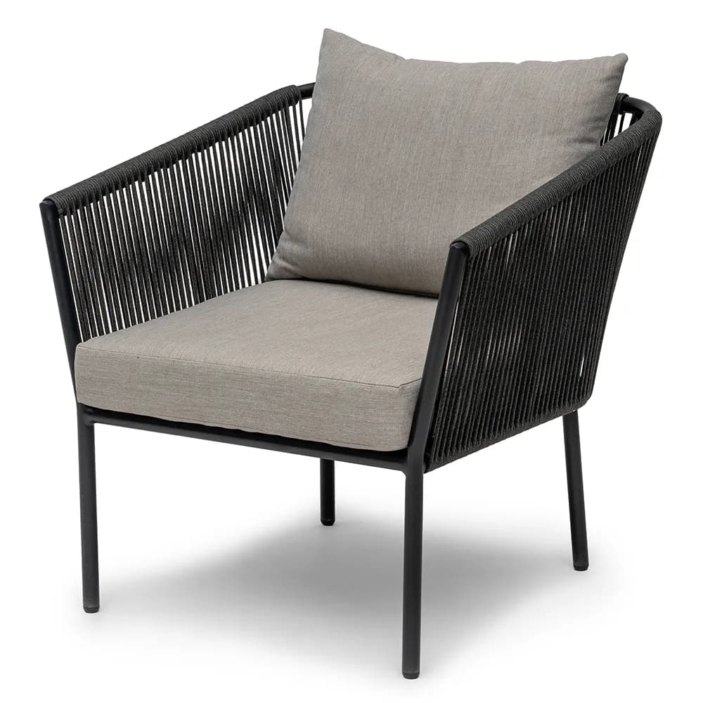 Hillerstorp, Lersund Sessel Schwarz/Grau