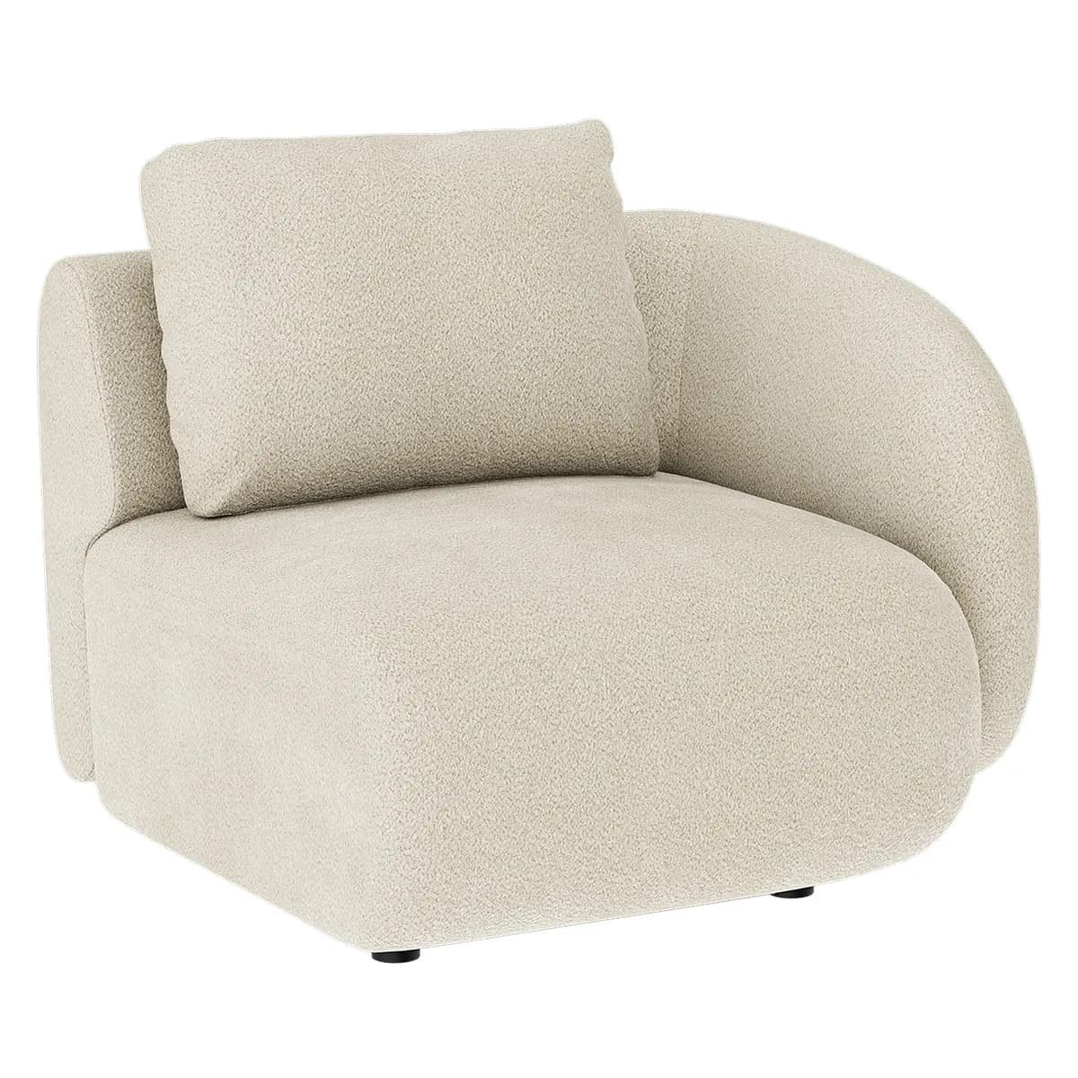 Artwood, Dixon 1-Sitz Sektion rechts Story cream