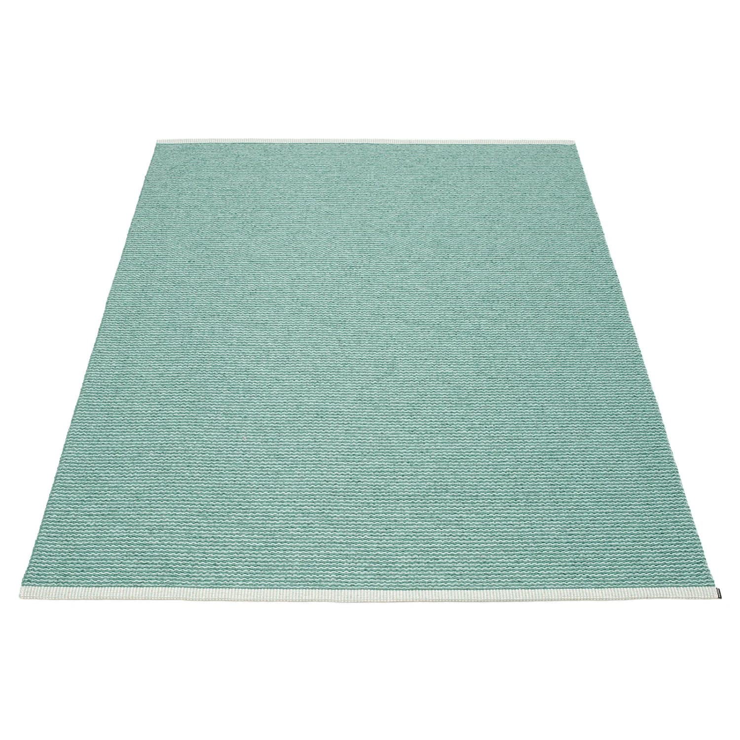 Pappelina, Mono Teppich 140x200 cm jade / pale turquoise