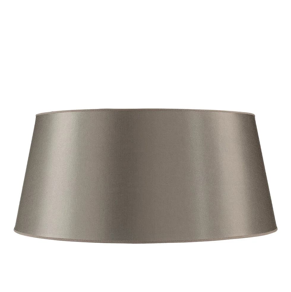 Artwood, Lampenschirm Classic Xxl Niedrig Dorsia Taupe