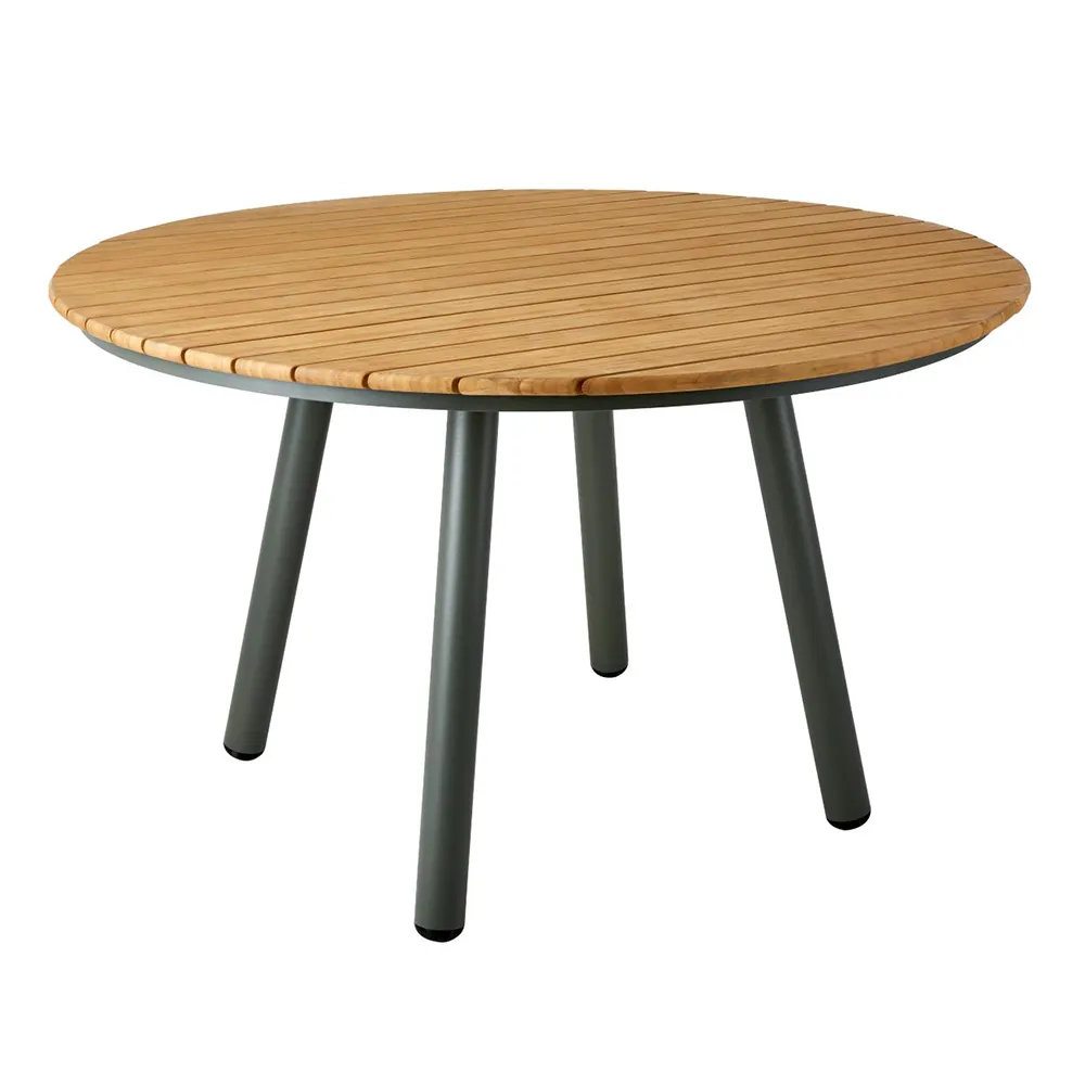 Brafab, Bam Bo Esstisch Ø120 cm Bambu/Nordic Green