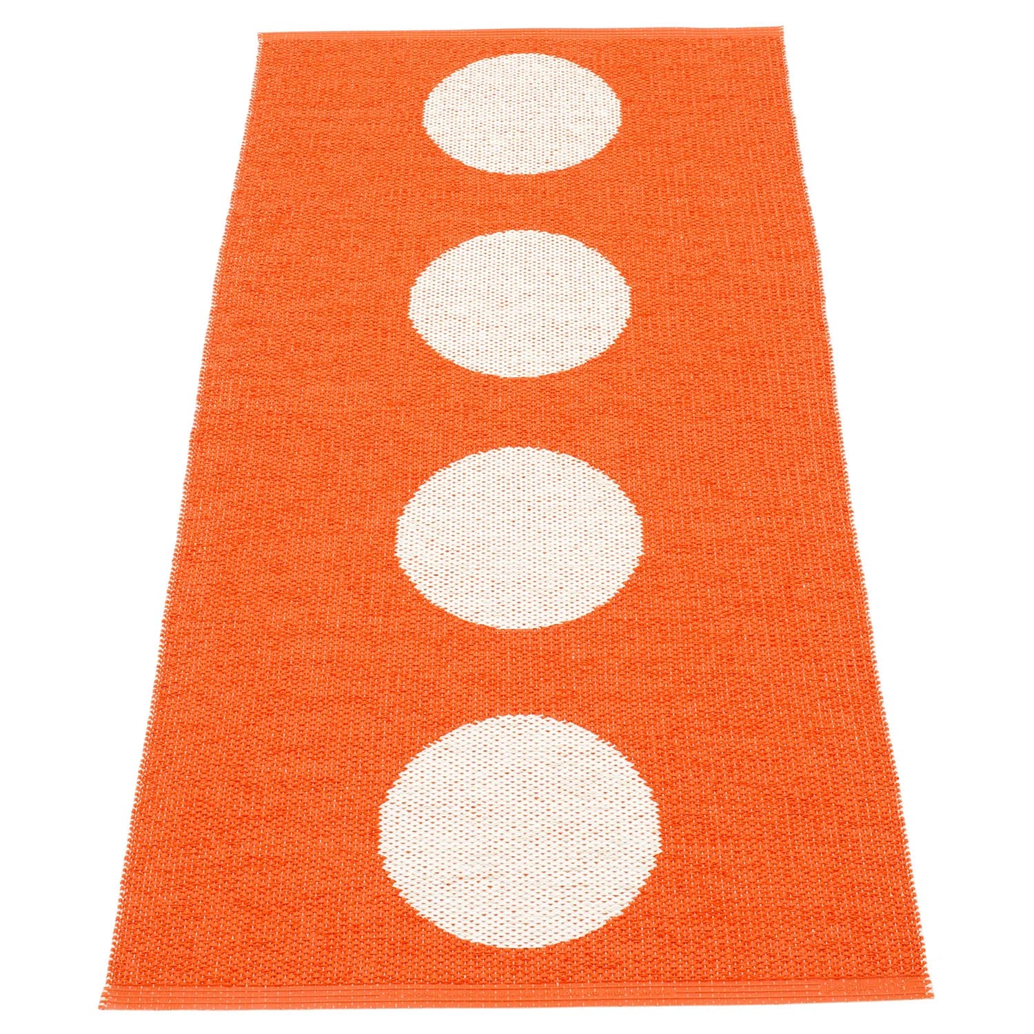 Pappelina, Vera Teppich 70x150 cm orange / vanilla