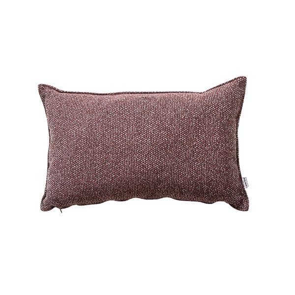 Cane-line, Woven Ornamental Kissen 52X32 cm Dunkel Bordeaux