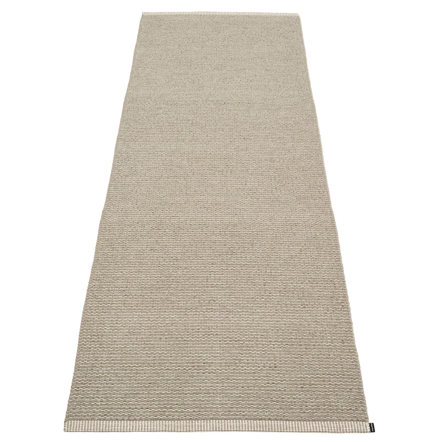 Pappelina, Mono Teppich 70x200 cm dark linen / linen