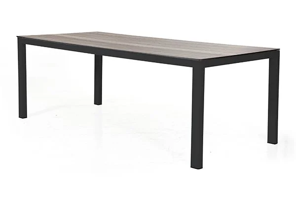 Brafab, Rodez Tischständer 95x209 cm schwarz matt