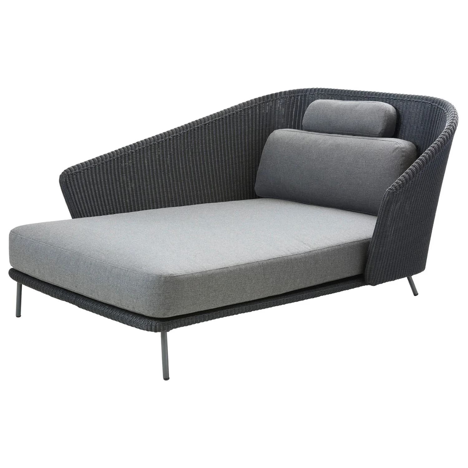 Cane-line, Mega Daybed Rechts Inkl. Airtouch Kissenset