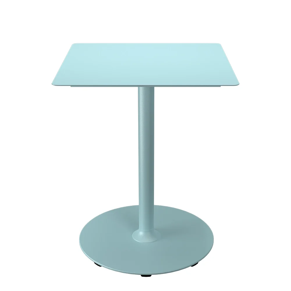 Houe, PICO Couchtisch 60x60 cm, runde Basis Ice Bluez