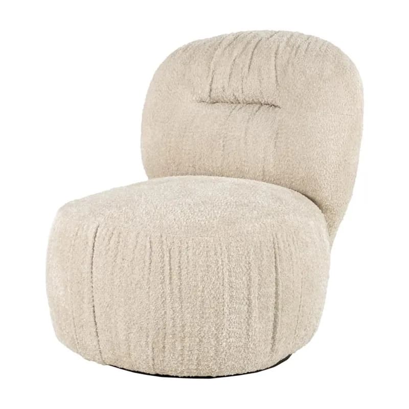 By-Boo, Roux Loungesessel 72x91x76,5 cm Polyester beige