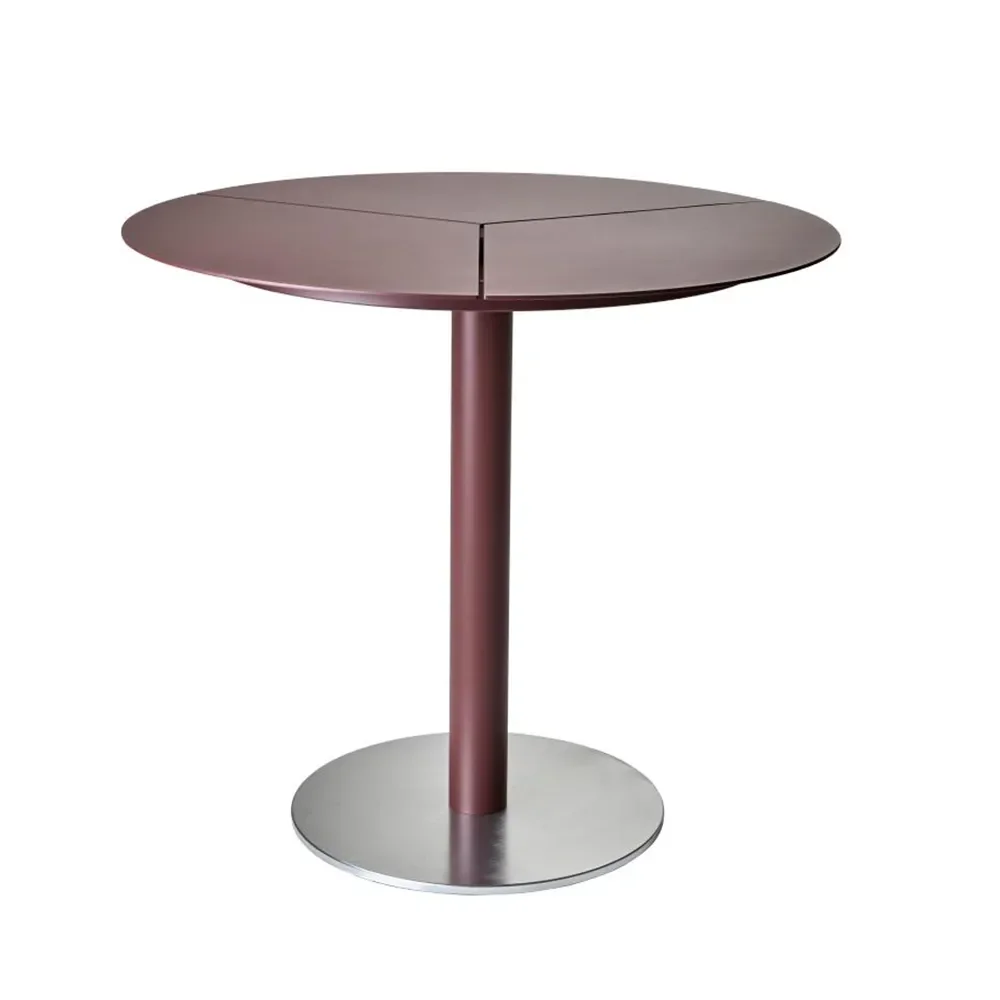 Brafab, Peace Bistro Cafétisch 80 cm Zin Red