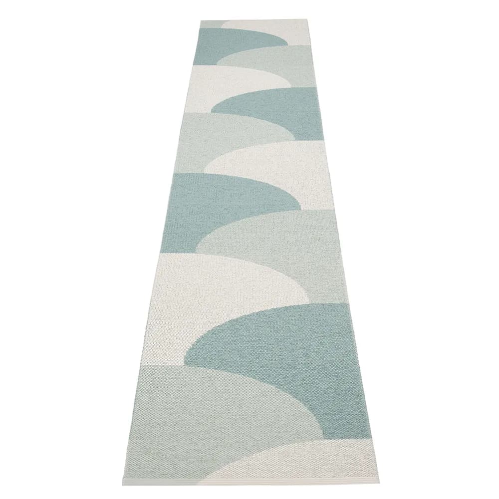 Pappelina, Hill teppich Haze/Sage/Fossil Grey 70 x 360cm