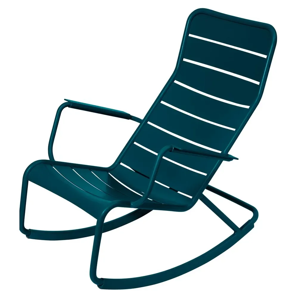 Fermob, Luxembourg schaukelstuhl Acapulco blue