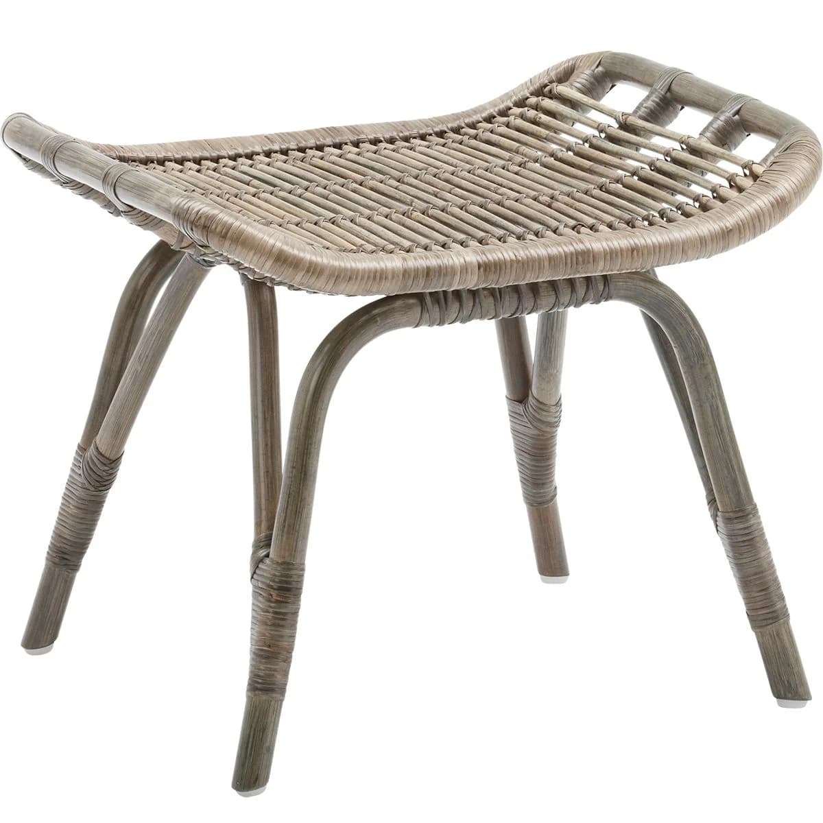 Sika Design, Monet Fußhocker Rattan Taupe